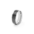 2024 New Nordic Wind Lucky Knot Totem Stainless Steel Ring Retro Domineering Jewelry Gold Plating for Men Trendy Gemstone Rings