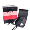 Custom Logo Printed Foldable Magnetic Closure Cardboard Boxes Glossy Lamination Aseptic Rigid Apparel Candle Paper Boxes Socks