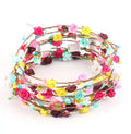 Party Crown Flower Headband LED Light up Hair Wreath Hairband Garlands Women Children Party Birthday Glowing Wreath