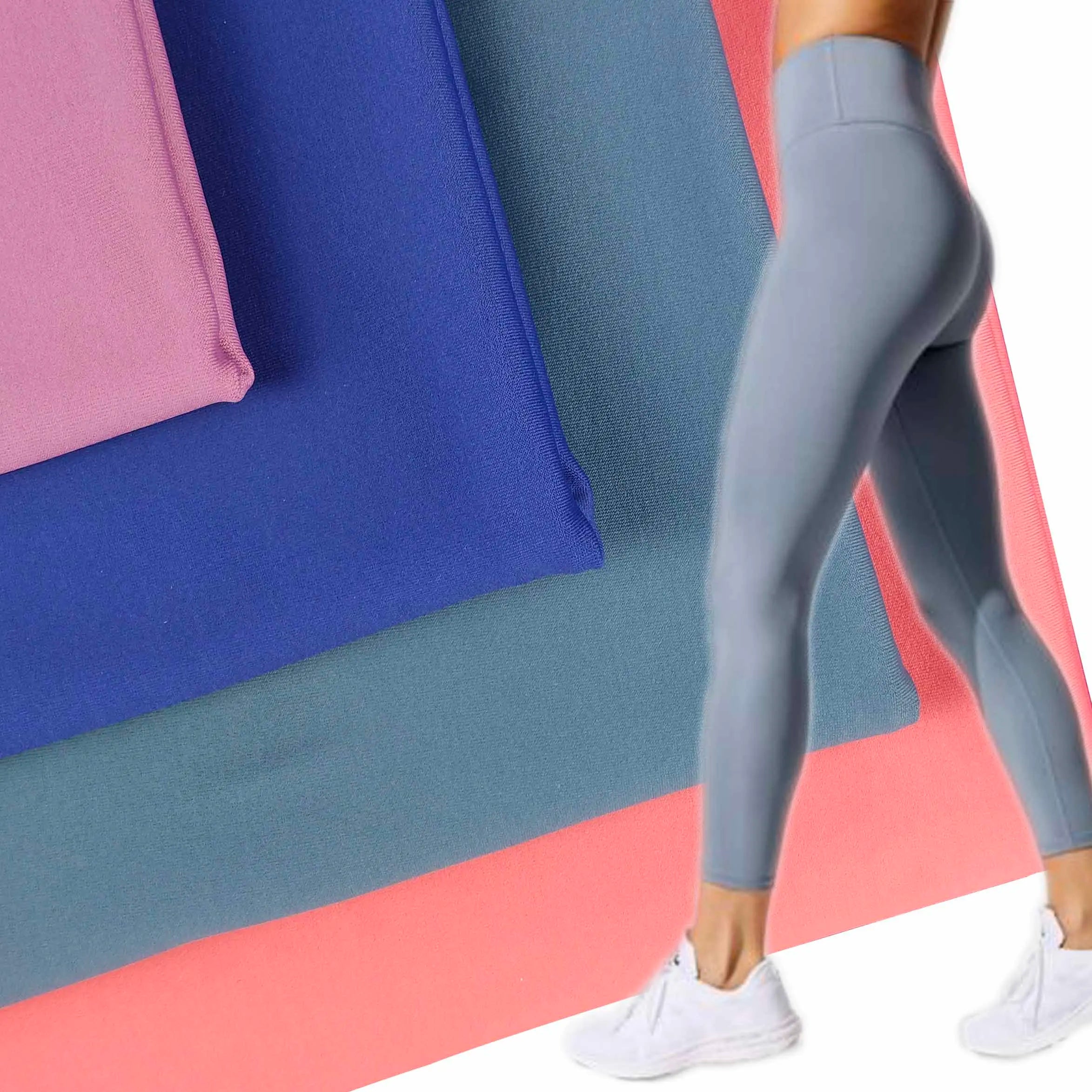 Wholesale High Quality Heavy Stretch Microfiber Polyester Dry Fit Sports Bras Fabric for Gym Fitness
