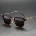 2023 Luxury Titanium Sunglasses for Men Gold Frame Private Label Luxury Brand Gafas De Sol Verano