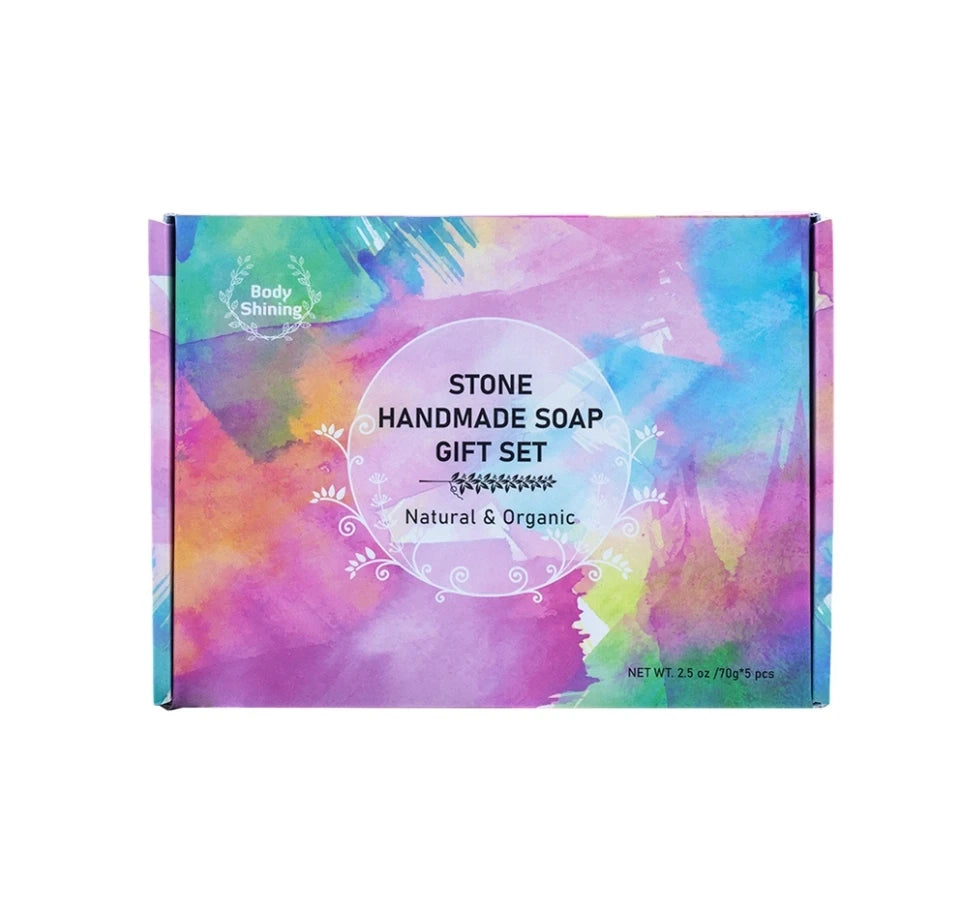 Private Label Handmade Organic Face Thailand Koji Skin Care Organic Natural Skin Whitening Handmade Stone Essential Oil Soap