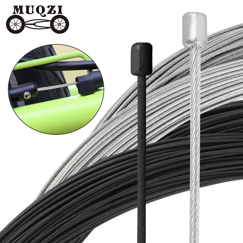 MUQZI Folding Bicycle Shift Inner Cable Wire 1.85m Rear Derailleur Shifter Inner Line