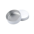 60ml 2oz Custom White Skincare Cream Container Metal Tin Box Aluminum Cosmetic Packaging