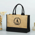 New Arrival Eco Cheap Custom logo Jute Gift Tote Bag for Wedding