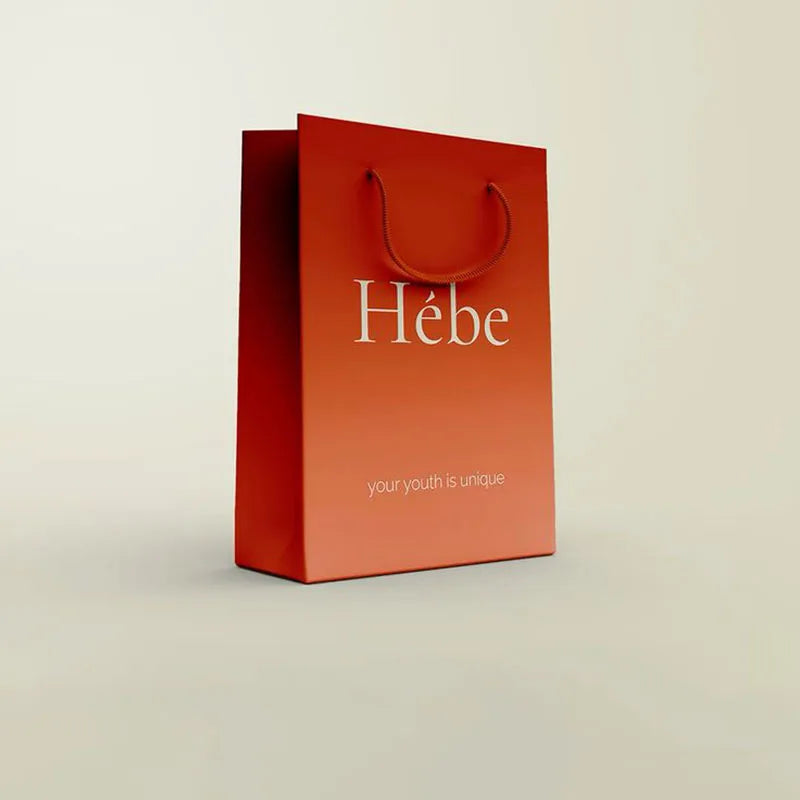 Heal System Gradient Change Ins Wind Gift Bag Tote Bag Senior Sentimental Birthday Gift Wrapping Bag