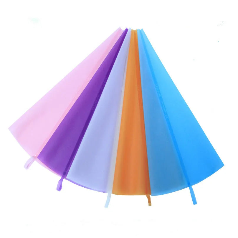 Reusable Silicone Cupcake Piping Bag DIY Icing Cream Decorating Tools Kitchen Cake Pastry Supplies
