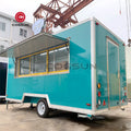 Custom Camper Van Hotdog Ice Cream Cart Mobile Fast Food Trailer Taco Mexican Lobster BBQ Food Truck for Sale