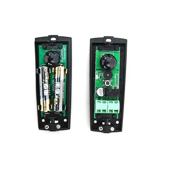 YET610C 12V to 24V DC Gate Control System Battery Powered Photocell Safety Beam Infrared Sensor