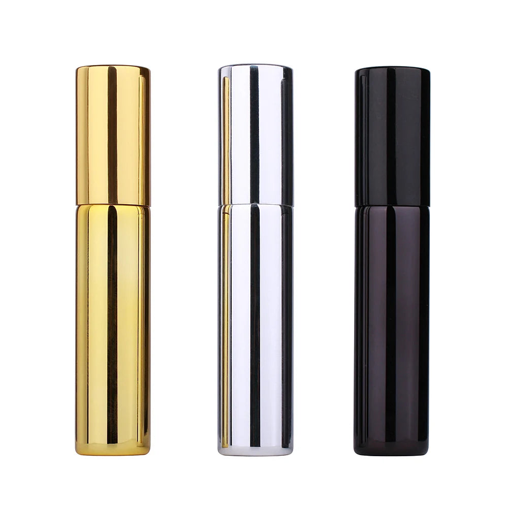 Mini 10ml UV Glass Refillable Perfume Atomizer Sample Empty Tester Vials Perfume Bottle Glass