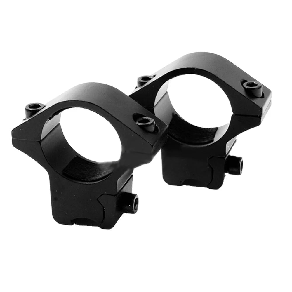 Low Profile 25.4mm 1" Scope Rings 11mm for Optic Sight Hunting Flashlight Accessories 2pcs