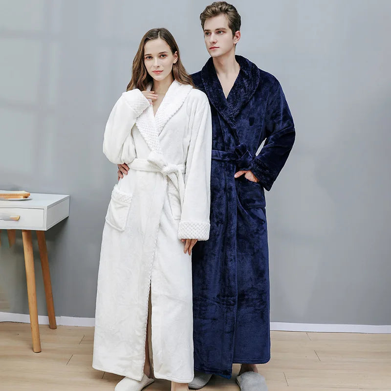 China Factory Customized Wholesale Cheap Price Large Hotel Couple Bathrobe Household Bath Robes for Men and Women