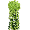 Silk Violet Artificial Garland Greenery Plant With Elegant Purple and Green Vines