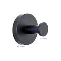 Excellent Anti-rust Chrome Finish Single Hook Wall Mounted Drilling Bathroom Coat Hooks