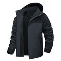 Hiking Coaches the Hunting Casual Coated Stand Collar Hooded Waterproof Windproof Outdoors Jacket for Men