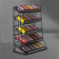 Metal Wire Display Rack Customized Small Food Storage Racks Convenience Store Snack Shelf for Supermarket Counter Display