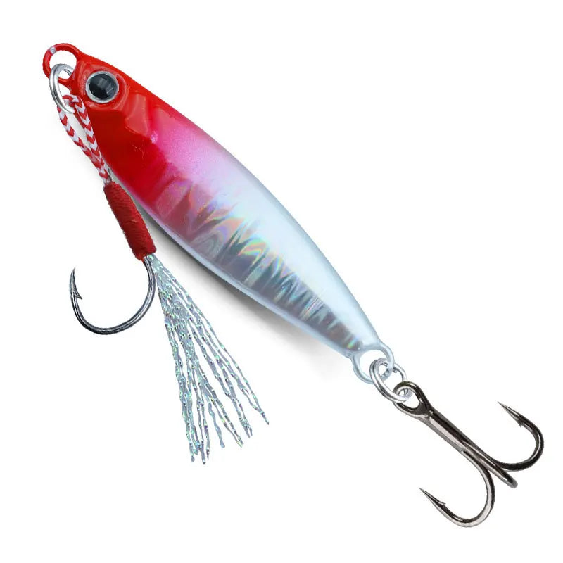 In Stock Long Casting Jigging Lure 7g 10g 15g 20g 25g 30g Lead Fish SaltWater Sea Fishing Metal Jig