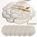 New Arrival 100% PVC Heat-Resistant Table Mats Non-Slip Indoor & Outdoor Dining Table Place Mat Home Decoration