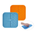 New Arrival Custom Logo Silicone Dog Lick Mat Eco-Friendly Feeder Bowl Accessory to Slow Down Small Pet's Eating