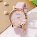 Women's Watches Fashion 2024 Luxury Ladies Watch Leather Watch Female Quartz Wristwatches Montre Femme Reloj Mujer