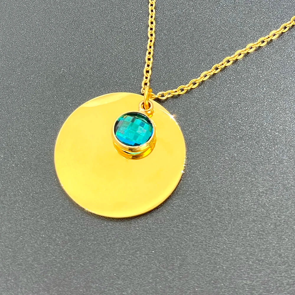Birthstone Beads for Necklace 9 mm Bracelet Jewelry Birthstone Pendant
