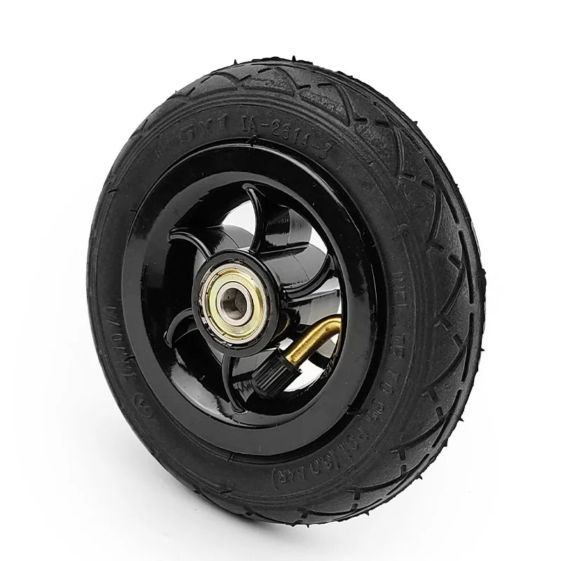 5 Inch Inflation Wheel Using Metal Hub 5X1 Pneumatic Tire With Inner Tube Electric Trolley 5 Inch Pneumatic Wheel Gocart Caster