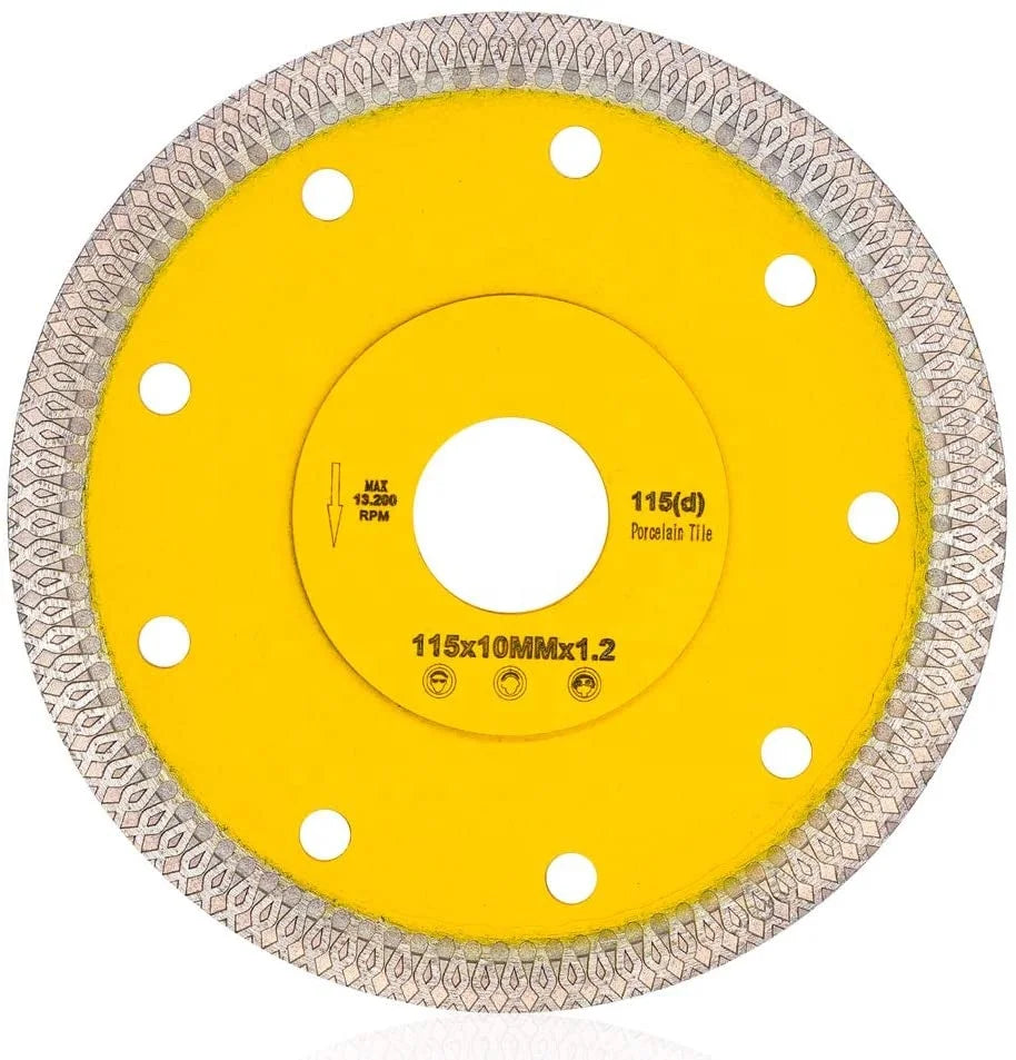 10 Inch Industrial Laser Welded OEM Supper Thinner Wet Diamond Ceramic Saw Blade for Cutting Porcelain Granite Marble Tiles