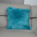 Hot Sale Modern Square Wool Pillow Long Artificial Fur Cushion for Home Decor for Sofa or Bed for Hotels