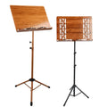 Geake S-003 Guitar Conductor Music Stand with Height Adjustable Foldable Design and Steel Feet