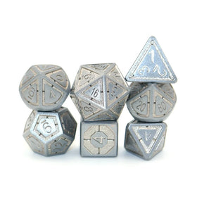 DND RPG Dice Set Custom Polyhedral Metal Gaming Dice OEM Wholesale Sale