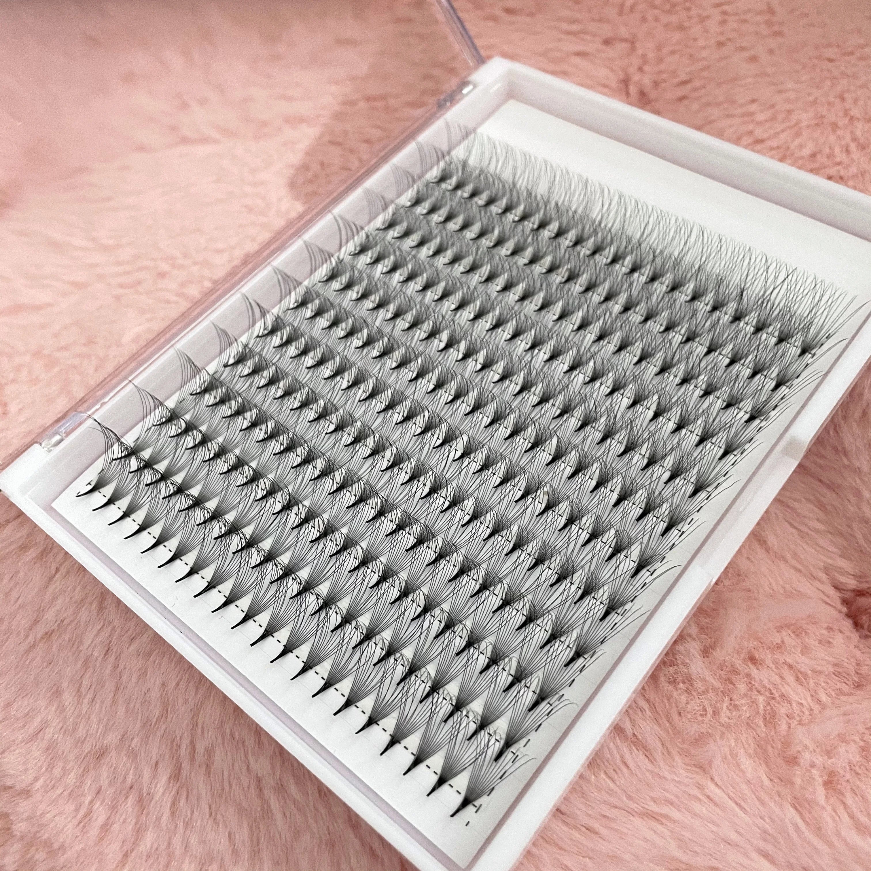 Stock 0.05mm 6d 8d Promade Fans Lashes Extension 0.03mm 10D 12D 14D C/CC/D/DD  Pre Made Premade Fans