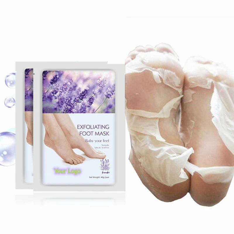 Foot Exfoliation Socks Remove Dead Skin Cuticles Heel Peeling Foot Mask Skin Repair Collagen Mask