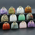 100% Real Natural Crystal Gemstone Bag Healing Quartz Reiki  Energy Crystal Raw Stone Bag for Gemstone Decoration