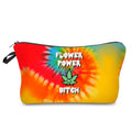 Women's Fashion English Letter Printed Simple Cosmetic Makeup Bags Factory Wholesale Travel Portable Zipper Storage Toiletries