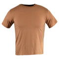 100% Cotton Yarn Dyed Solid Color Short Sleeve Vintage Breathable Men's Tactical Training T-Shirt Stock Supply
