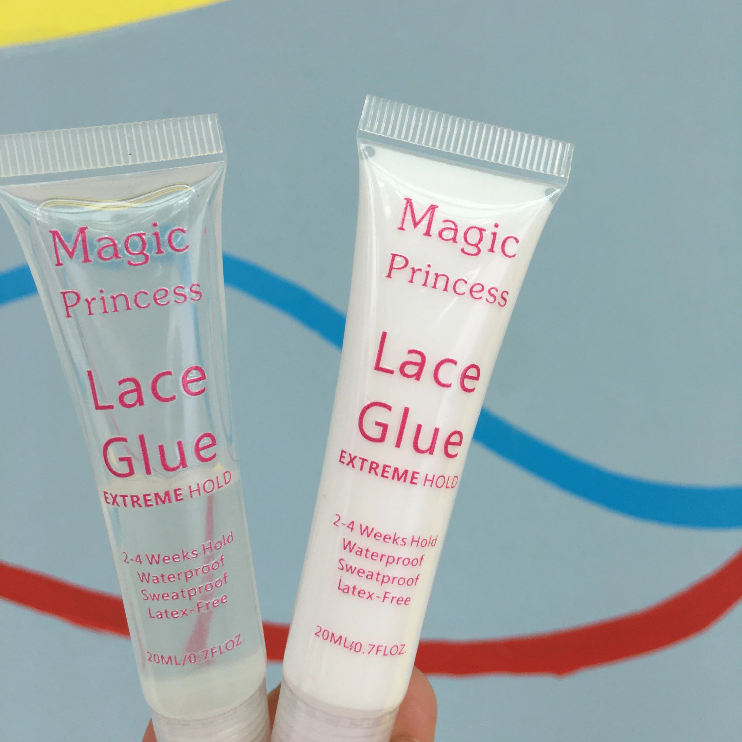 Strong Hold Super Lace Glue for Lace Front Wigs Crazy Hold Tube Absolute Lace Wig Adhesive Glue Hair Extensions Tool