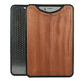 Double-sided 304 Stainless Steel Kitchen Chopping Board with Handle Wood Cutting Boards for Kitchen Butcher Chopping Block