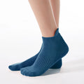 Non-Slip Sport Socks Knitted Cotton Yoga Socks Custom Grip Pilates Socks