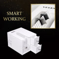 VEYES White Lash Fanning Technique New-lanched Easy Create 3D-10D Volume Fans Tool 2 Storage Boxes 350g OEM/ODM Custom Logo