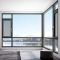 Popular Soundproof Waterproof Impact Casement Window Thermal Break Double Glazed Windproof Home Fixed Bathroom Horizontal