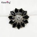 Wholesale New Design Custom Made Heart Crystal Shank Buttons OEM Customized Technics Bulk Style for Jeans Shirts Bags