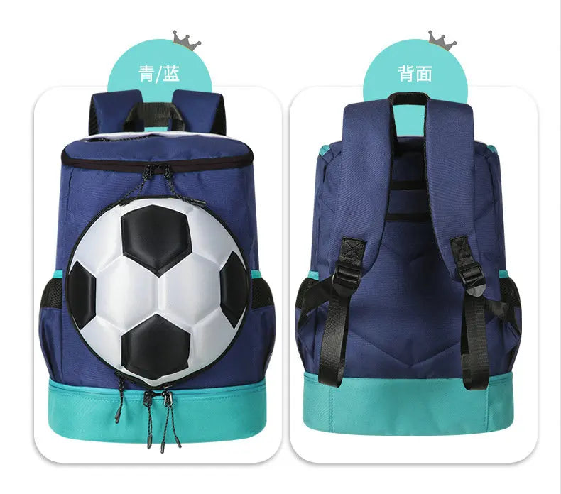 Custom Printed Logo Kid Children Boys Football Gym Small Waterproof Outdoor Travel Hiking Sport Backpack Bag for Men Women Other