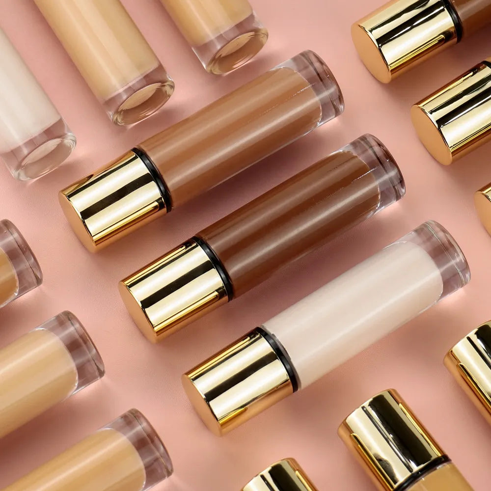 Long Lasting Foundation Beauty Makeup Custom Brand Waterproof Full Coverage Private Label Matte Liquid Foundation