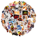 2022 Newest USA Movie the Bad Guys Stickers Funny Graffiti Sticker Paper for Student Book Skateboard Bottle Helluva Boss Sticker