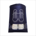 Cheap Stock Portable Shoe Organizer Custom Small Travel Storage Bags Dustproof Non-woven Drawstring Shoe Storage Bag