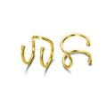 316L Stainless Steel Earring Set Ear Clip Ear Stud