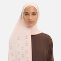 Luxury 2026 Premium Jersey Hijab With Diamond Custom Logo Non-Slip Muslim Women Elegant Modest Fashion Supplier