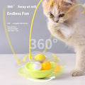 Feather Cat Teaser Catnip Balls Bell Balls Tumblers Interactive Cat Toys