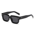 New Square Sunglasses Women Vintage Rivets Trending Small Frame Sun Glasses Shades UV400 Men Punk Sun Glasses (KSG157)