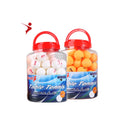 REGAIL 60 Pc Table Tennis Balls in Barrel White and Orange Color Ping Pong Balls Accept Customer Customization